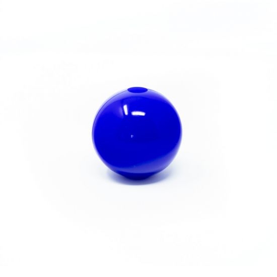 Unikat: Knebel - blau, 60mm, weich